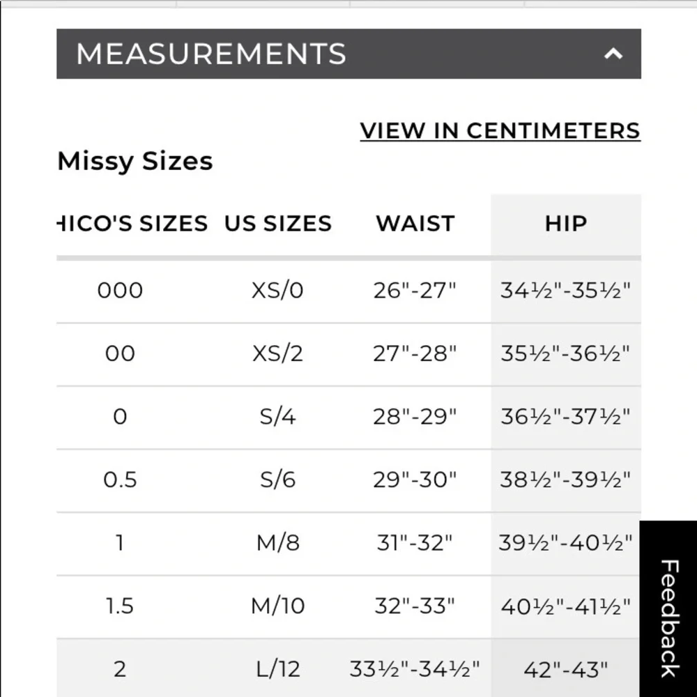 Chico’s So Lifting Jeans- Size 0